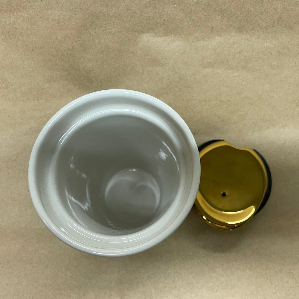 Starbucks Jewel Gems Red Gold Chain Ceramic Tumbler Mug-2014